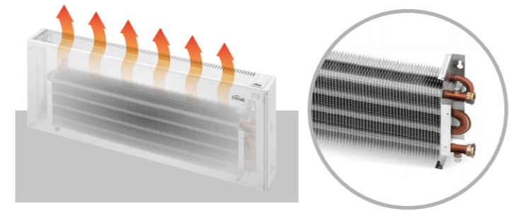 Instalación calefacción caldera a gasoil con radiadores baja temperatura