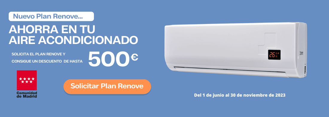 Plan Renove Aire Acondicionado Madrid