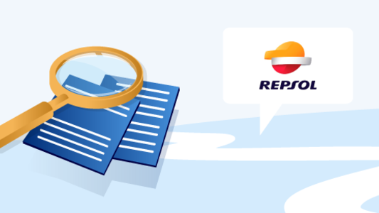 factura de gas natural con Repsol