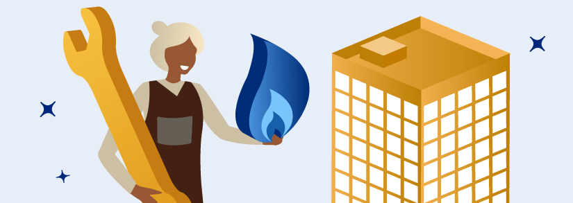 Instalación de gas natural en edificios