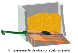 almacenamiento con obra para calderas de biomasa